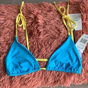 SOLDOUT ONIA X Dannijo Avery Neon Swim Top